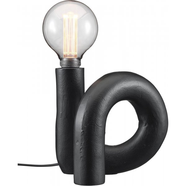 Lampe à poser Swirl - Noir - 18 cm Lampe à poser Swirl - Noir - 18 cm