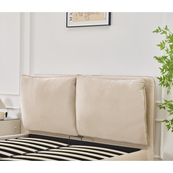 Sngram lyx 160 x 200 cm - Beige