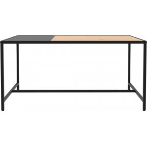 Table basse Mdicis 100 x 60 cm - Chne/noir