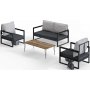 Montreal loungegrupp - Gr + Flckborttagare fr mbler
