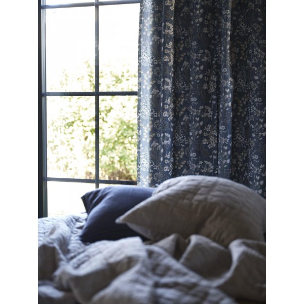 Rideau bois lot de 2 2 x 135 x 280 cm - Bleu gris Rideau bois lot de 2 2 x 135 x 280 cm - Bleu gris