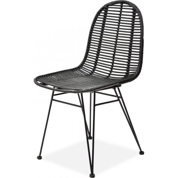 Chaise de salle  manger Juri - Noir