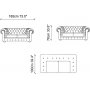 Cupon 2-sits soffa - Grn