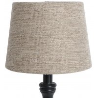 Rund lampskärm 16x20x15 cm - Natur (grovt linne) Rund lampskärm 16x20x15 cm - Natur (grovt linne)