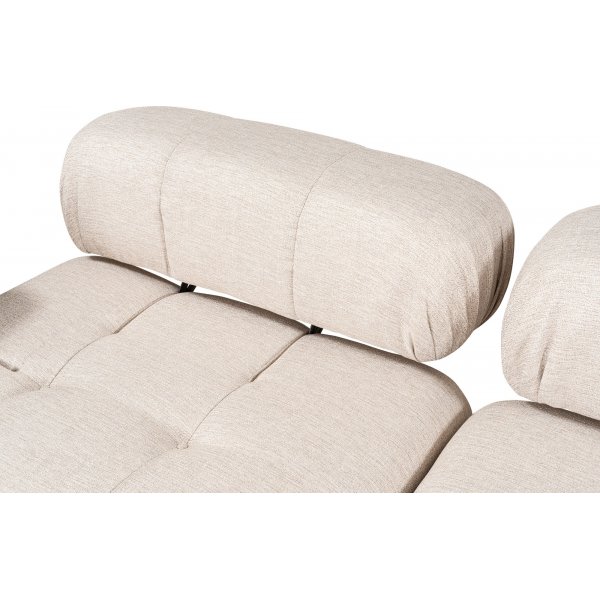 Canapé divan Blanca - Marron clair Canapé divan Blanca - Marron clair