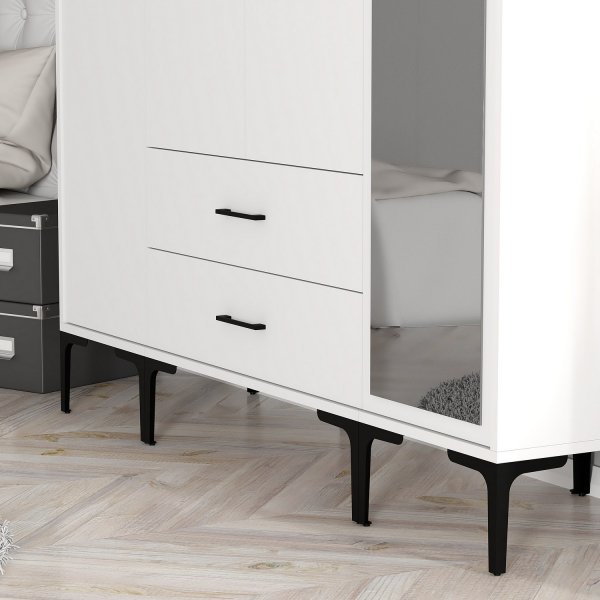 Armoire Kumsal 16 Blanc Armoire Kumsal 16 Blanc