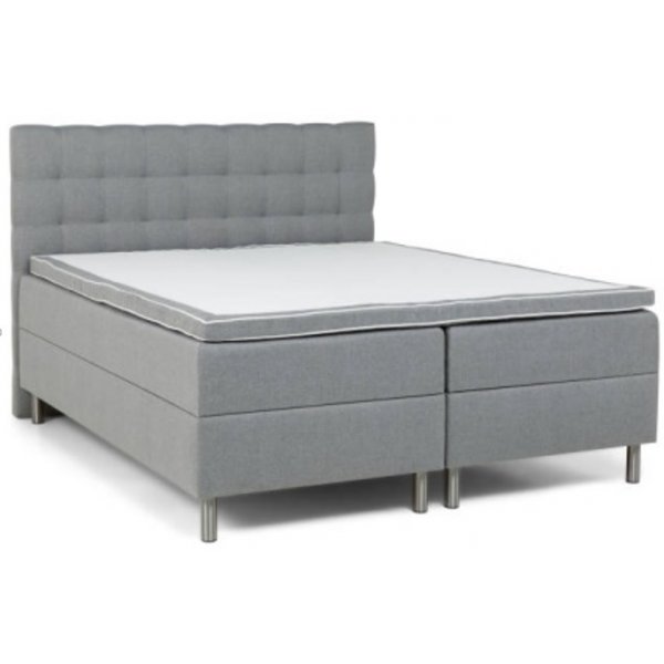 Viking Boxbed (säng med förvaring) kontinentalsäng 160x200 cm - Grå Viking Boxbed (säng med förvaring) kontinentalsäng 160x200 cm - Grå