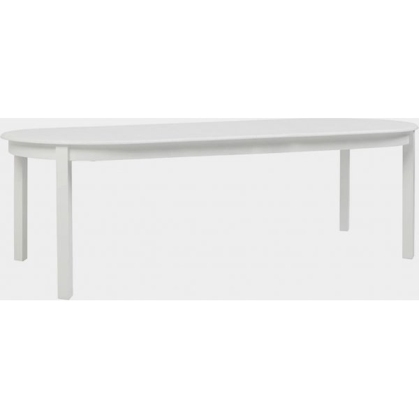 Table  manger extensible Roland blanche 140-240 x 95 cm
