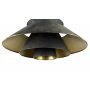 Taklampa Plt 68 - Svart/mssing