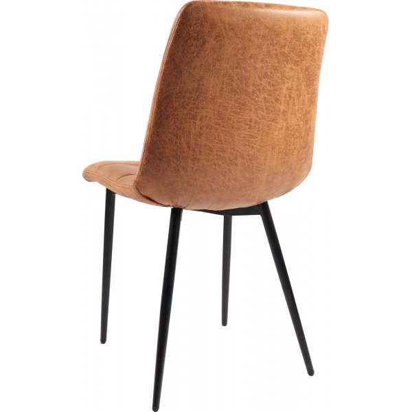 Chaise Eksj� en microfibre Cognac + Nettoyage de meubles