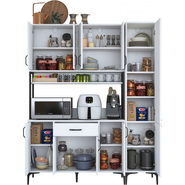 Armoire Jericho 134 - Blanc Armoire Jericho 134 - Blanc