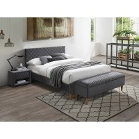 Azurro sngram 180x200 cm - Gr sammet