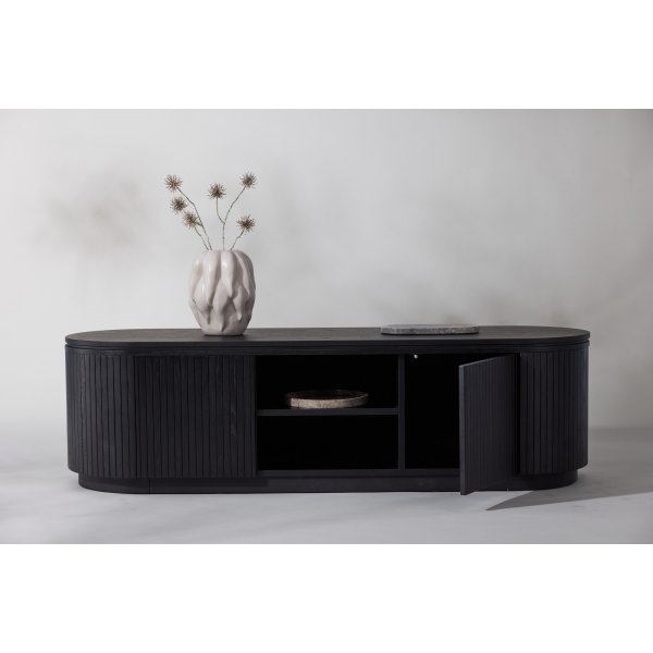 Meuble TV Fjllbacka - Noir