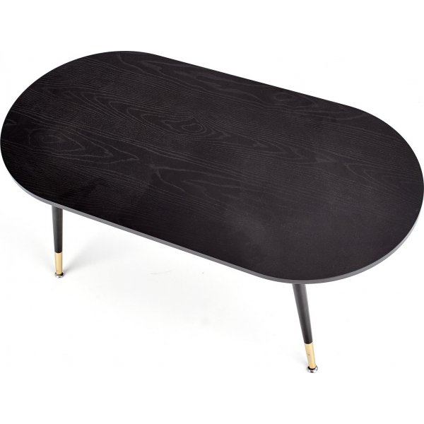 Table basse Noel 120x 60 cm - Noir/or Table basse Noel 120x 60 cm - Noir/or