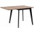 Table  manger Roxby 80-120 cm - Chne/noir