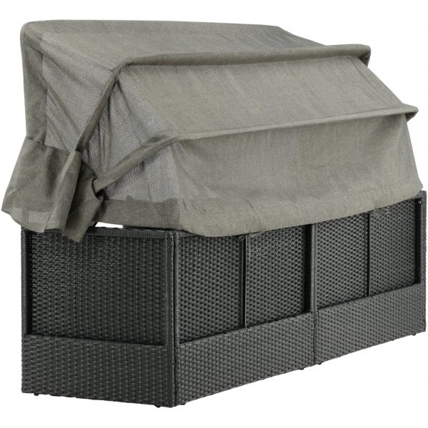 Nopy solsäng - Svart/Grå Nopy solsäng - Svart/Grå