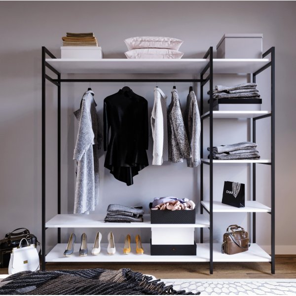 Pamir garderob - Vit