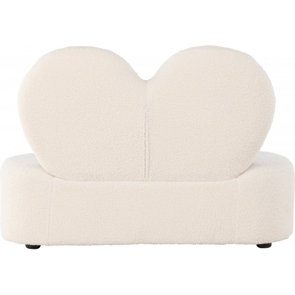 Kids soffa - Vit teddy Kids soffa - Vit teddy