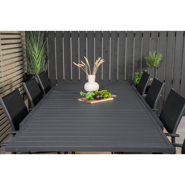 Marbella matbord 160 x 100 cm - Svart Marbella matbord 160 x 100 cm - Svart