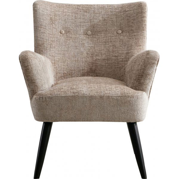 Fauteuil Marie - Biscuit boucl�