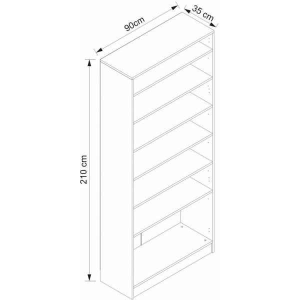 Meuble d\\\'entrée Armadio 90 x 35 x 210 cm - Blanc Meuble d\\\'entrée Armadio 90 x 35 x 210 cm - Blanc
