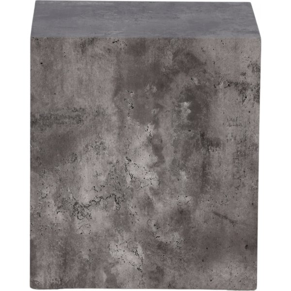 Table basse haute York 40 x 40 cm - Gris foncé Table basse haute York 40 x 40 cm - Gris foncé