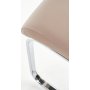 Stoel Encore - Cappuccino/chroom