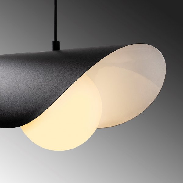 Plafonnier Camel 6 - Noir/blanc Plafonnier Camel 6 - Noir/blanc