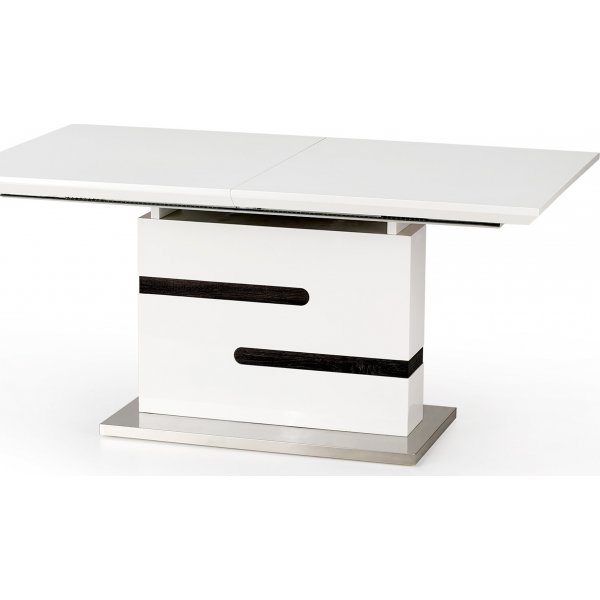 Cathrina eettafel 160-220 cm - Wit/grijs Cathrina eettafel 160-220 cm - Wit/grijs