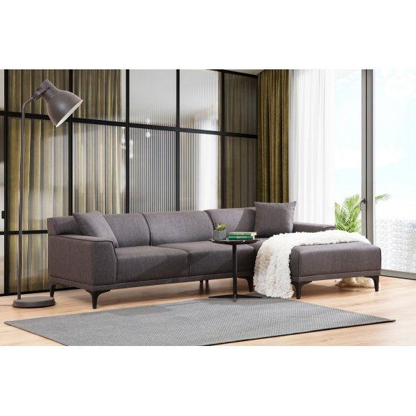 Canap divan Petra - Anthracite