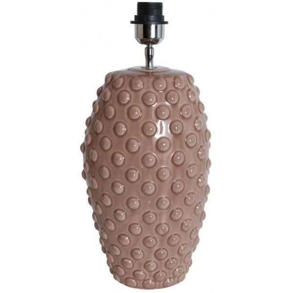 Bouble lampfot H47 cm - Rosa (Glansig)
