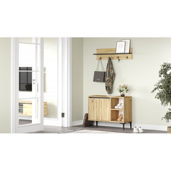 Aristo hallmöbel - Felt/antracit Aristo hallmöbel - Felt/antracit