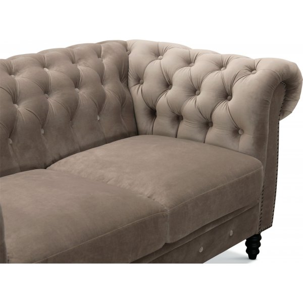 Canapé Chesterfield Cambridge - 214 cm Canapé Chesterfield Cambridge - 214 cm