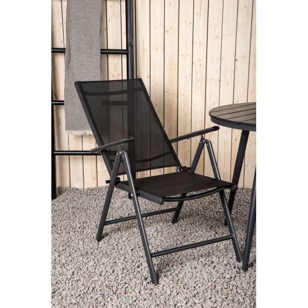 Chaise de position de repos - Noir Chaise de position de repos - Noir