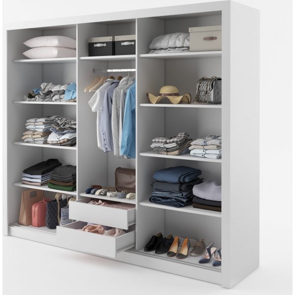 Armoire Einar 11 - Blanc Armoire Einar 11 - Blanc