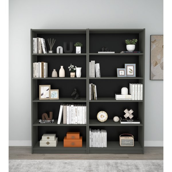 Bibliothèque Bigs - Gris foncé Bibliothèque Bigs - Gris foncé