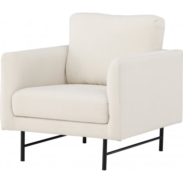 Sky fåtölj - Vit/svart Sky fåtölj - Vit/svart