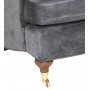 William 4-sits soffa - Gr Velour