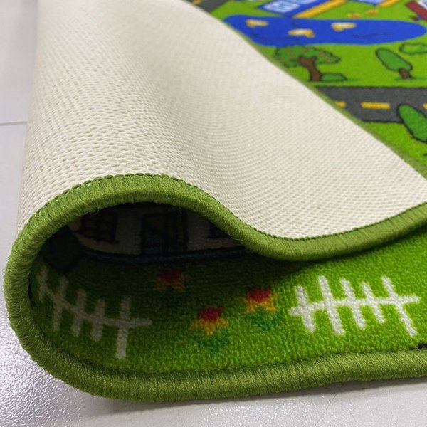 Barnmatta Trafikmatta City Tuftad - 133x175 cm