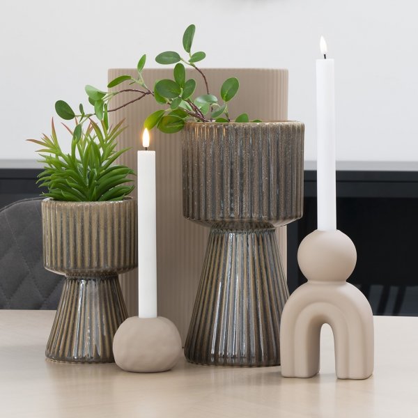 Pot Kuglu Marron/Bleu 15 cm