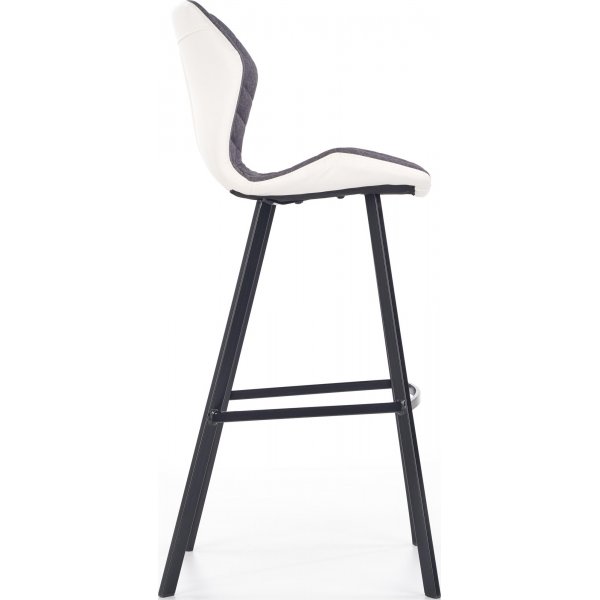 Erin barstol hög - Vit/grå Erin barstol hög - Vit/grå