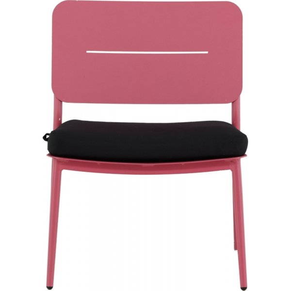 Lina fåtölj - Svart/Rosa Lina fåtölj - Svart/Rosa