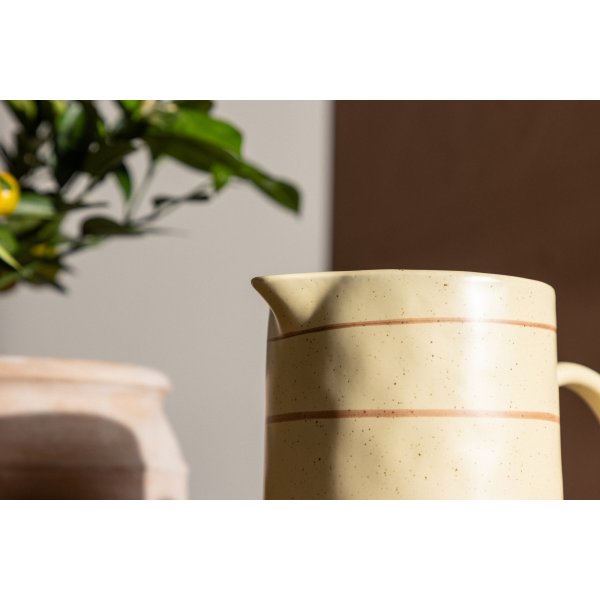 Kutie kanna Ø13 cm - Beige/brun Kutie kanna Ø13 cm - Beige/brun