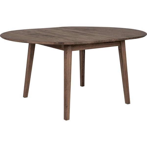 Table  manger Metz 118-158 x 118 cm - Chne fum