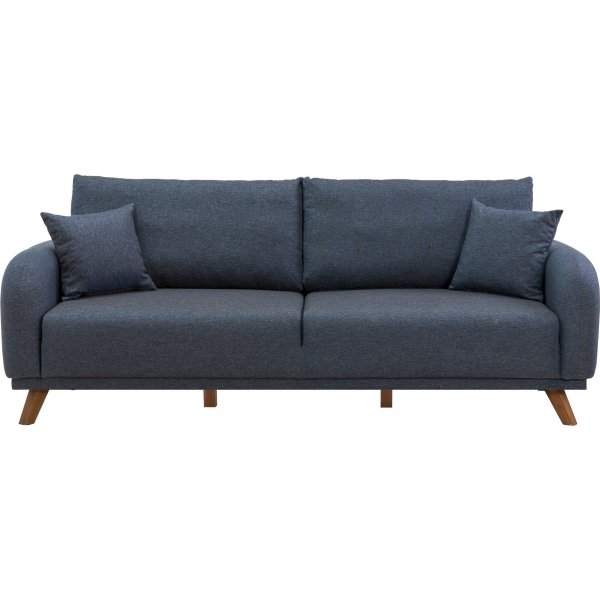 Canapé convertible 3 places Kronos Bleu foncé Canapé convertible 3 places Kronos Bleu foncé