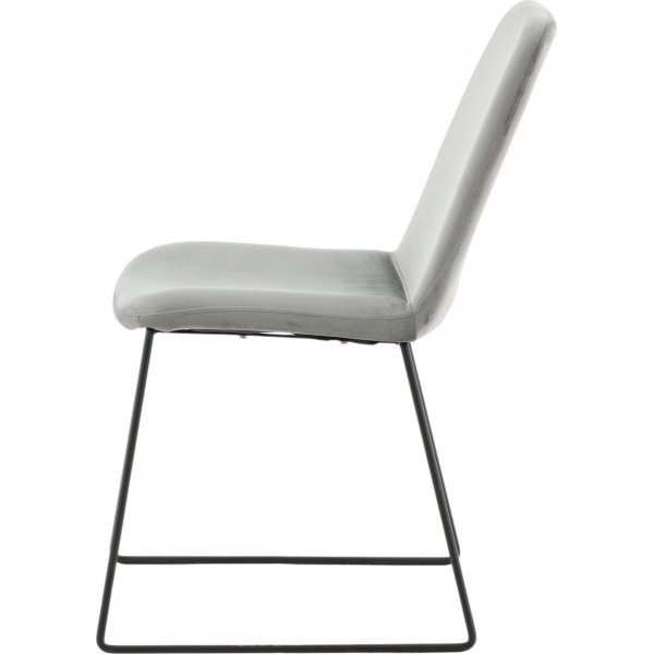 Minnie matstol - Grå sammet Minnie matstol - Grå sammet