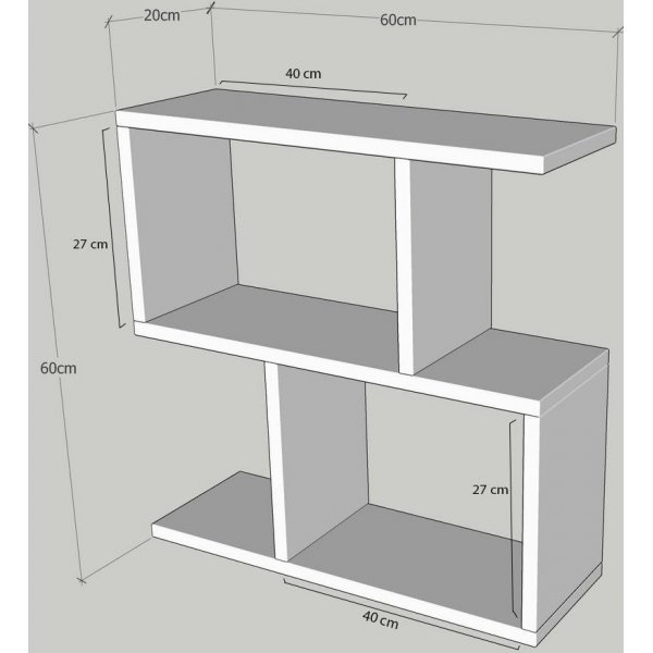 Life bijzettafel 60 x 20 cm - Zwart Life bijzettafel 60 x 20 cm - Zwart