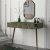 Forest avlastningsbord med spegel 120x 35 cm - Valnöt/mörkgrön