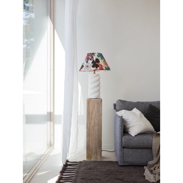 Pied de lampe Spin - Blanc - 41 cm Pied de lampe Spin - Blanc - 41 cm