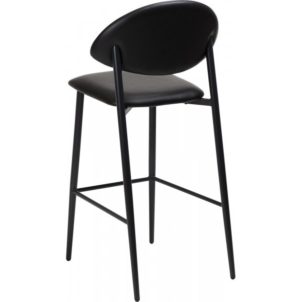 Chaise de comptoir Tush - PU noir Chaise de comptoir Tush - PU noir